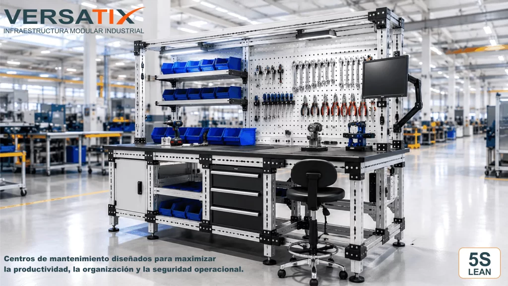 Bancos de Mantenimiento Industrial Modulares