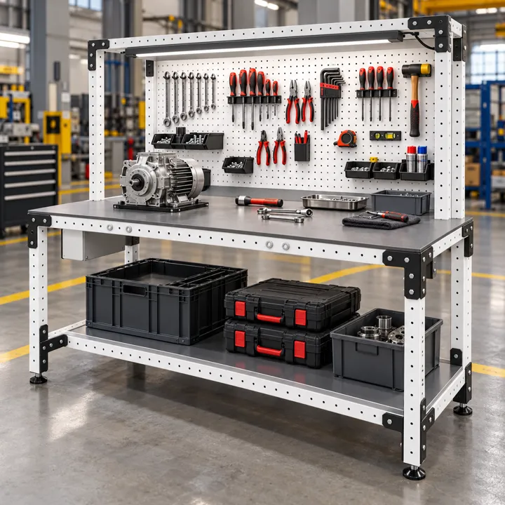 Banco de mantenimiento industrial modular VERSATIX